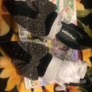 New Women Jeffrey Campbell Bow Dress Shoes Very Classy